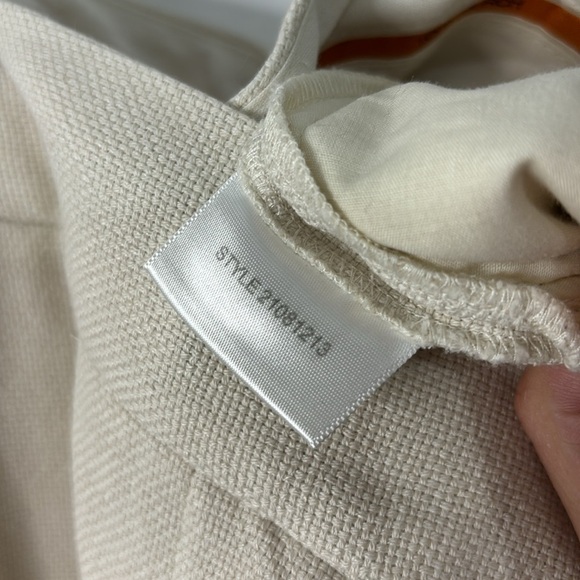 Tory Burch Silk Blend Wide Leg Flare Trousers Pants Size 0 - Picture 8 of 8